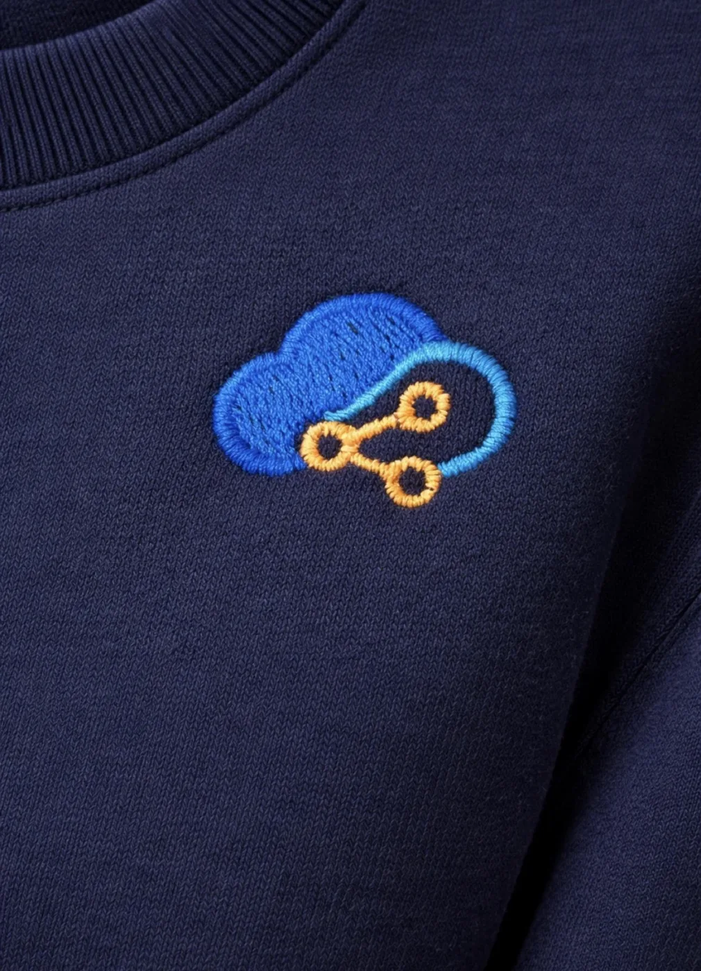 Ettevõtte logo dressipluusil