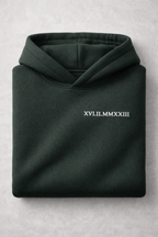 Personalized Roman Numerals Date Embroidery