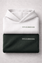 Personalized Roman Numerals Date Embroidery