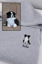 Personalized Minimalist Pet Embroidery - Turn your photo into an embroidery design