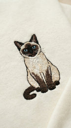 Personalized Minimalist Pet Embroidery - Turn your photo into an embroidery design