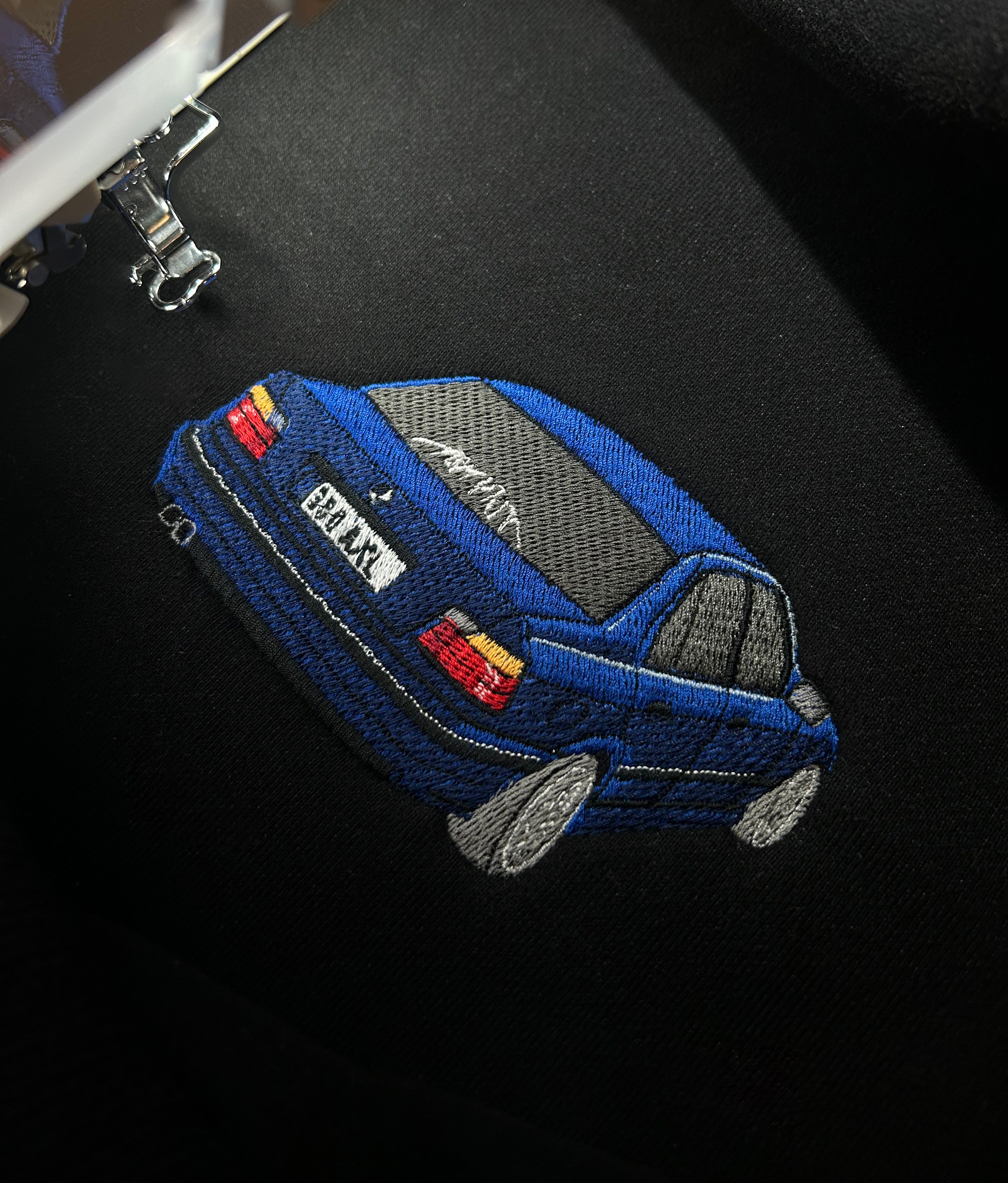 Personalized Car Embroidery Hoodie