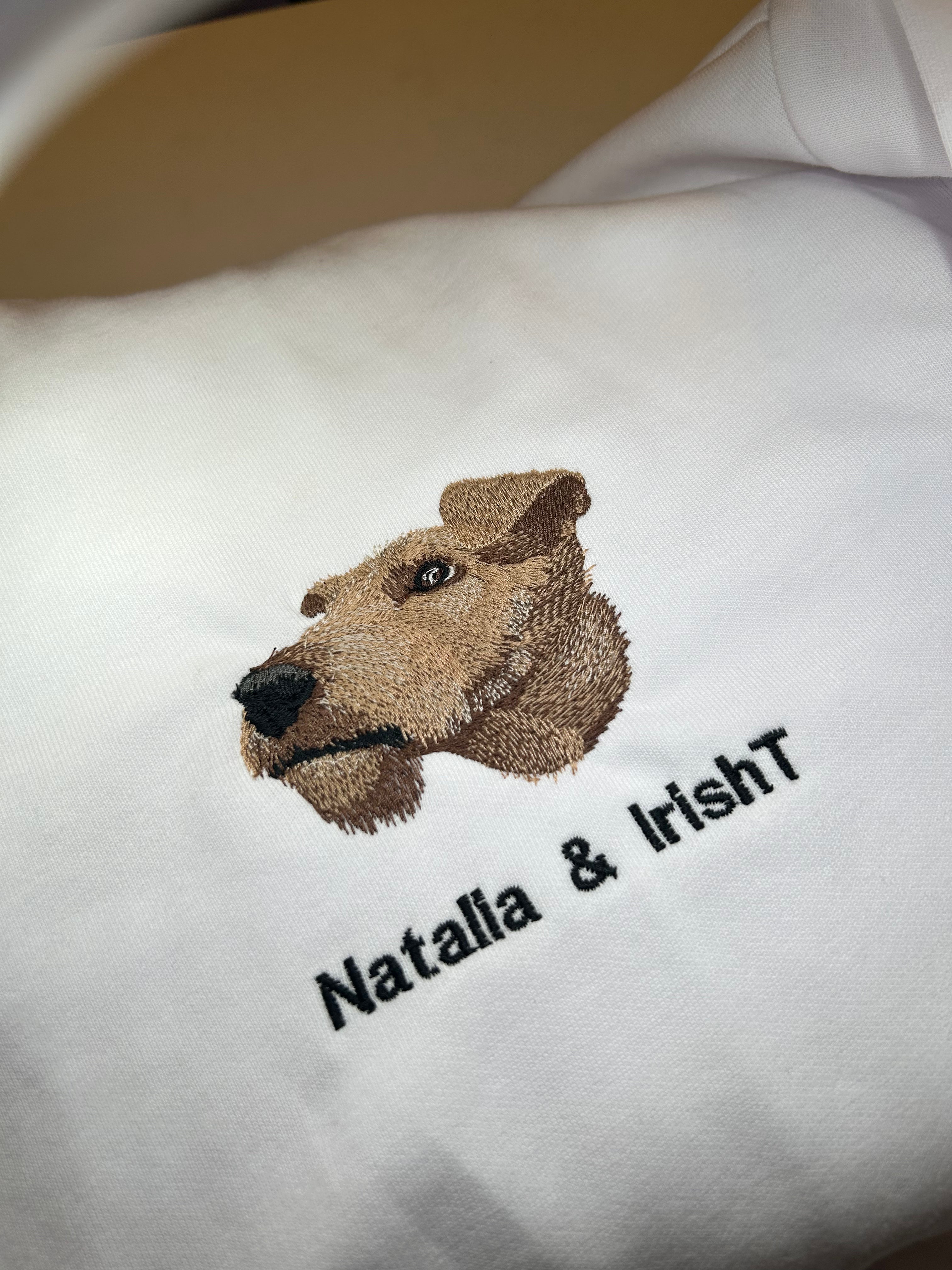 Personalized Realistic Pet Embroidery - Turn your photo into an embroidery design