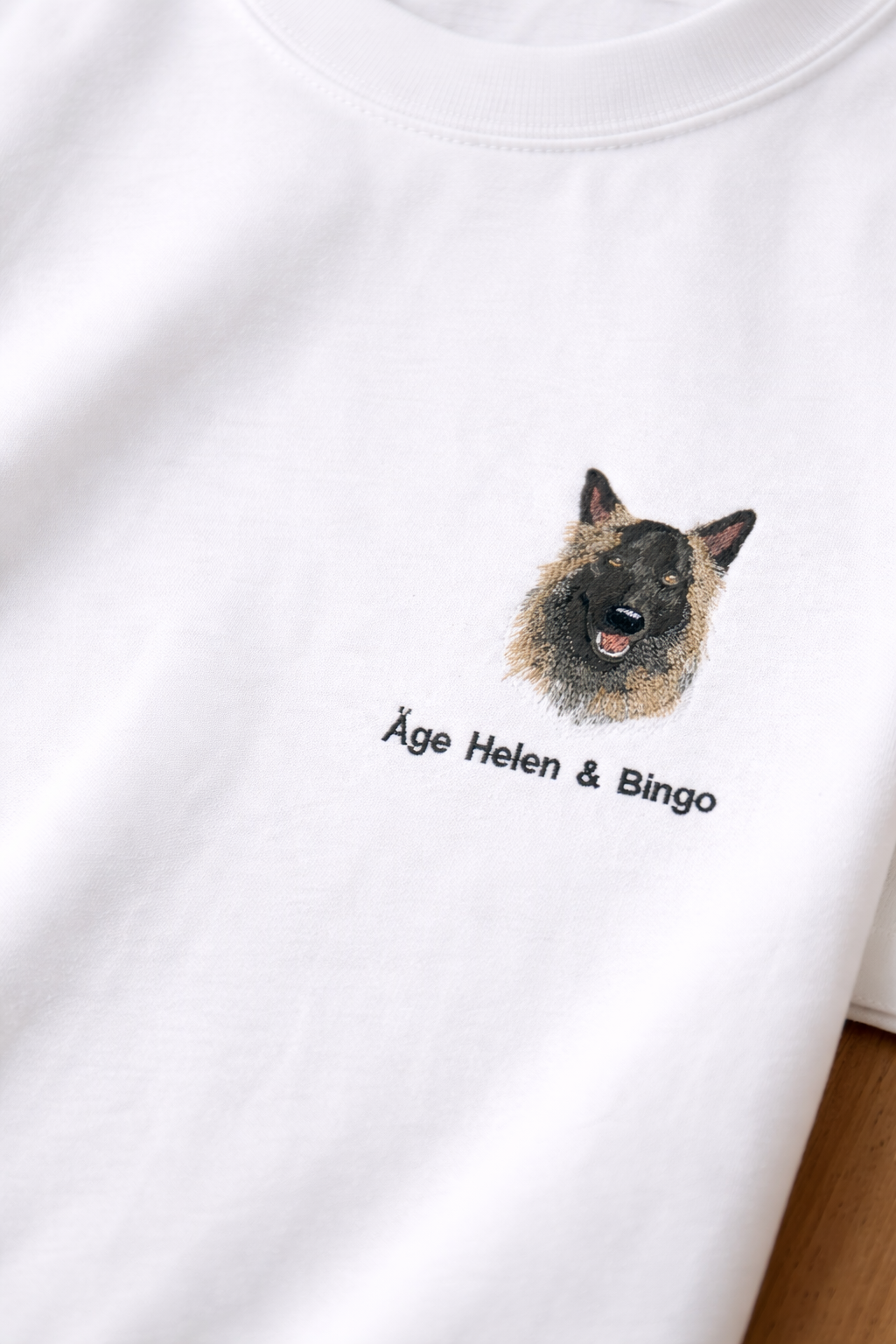 Personalized Realistic Pet Embroidery - Turn your photo into an embroidery design